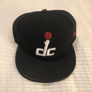 NEW DC Wizards black and red SnapBack